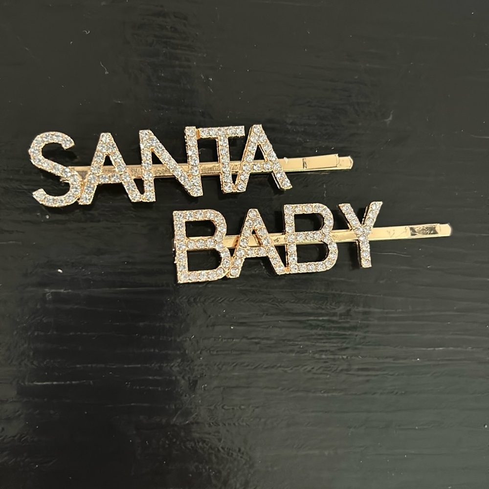 Santa Baby Bobby pins